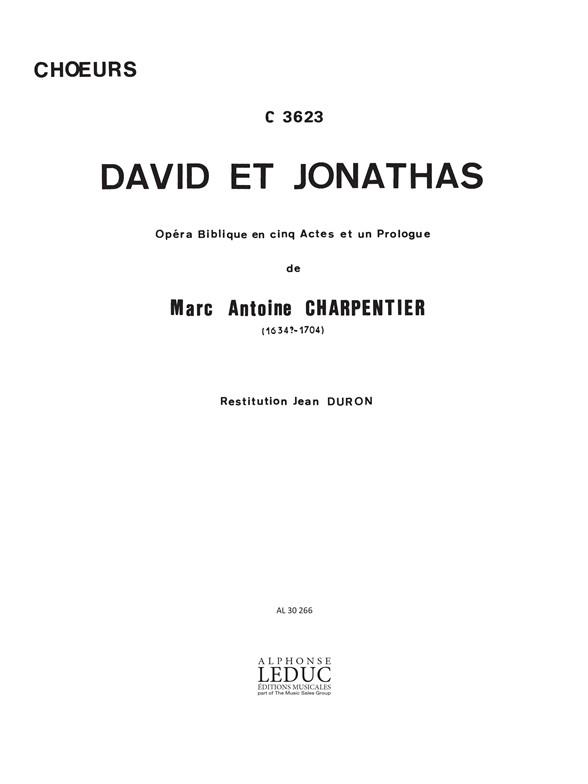 David Et Jonathas